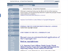 Tablet Screenshot of american-justice.org